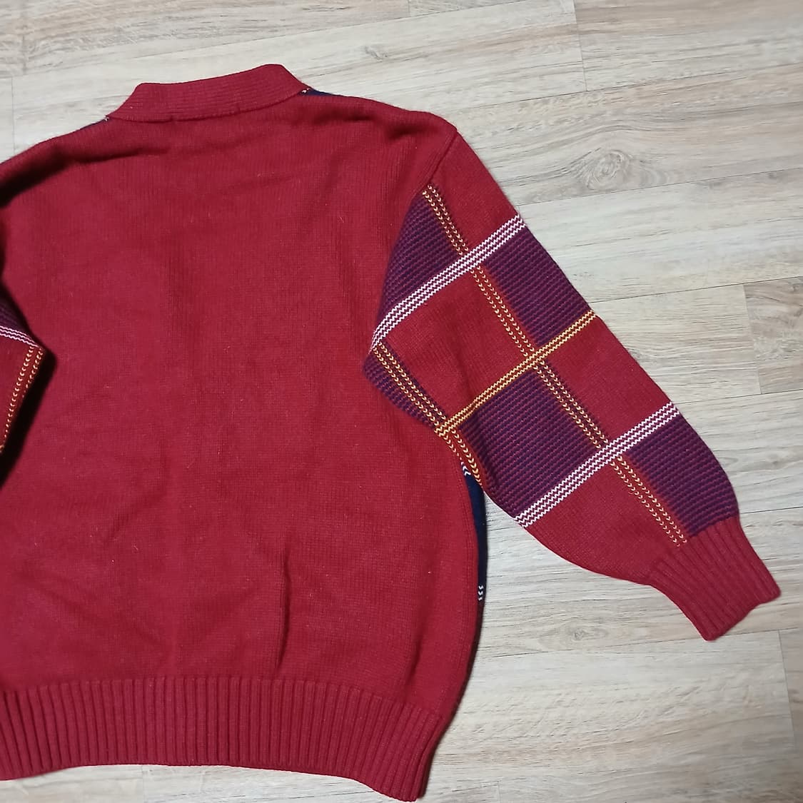 beanpole 빈폴 빈티지 올드스쿨 도톰 니트 가디건 상품이미지7