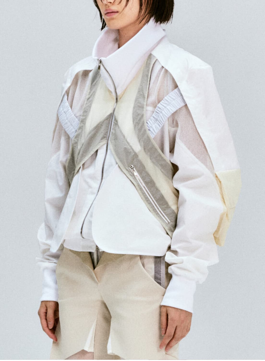 23SS카르넷 아카이브 매스 봄버 자켓 M 상품이미지2