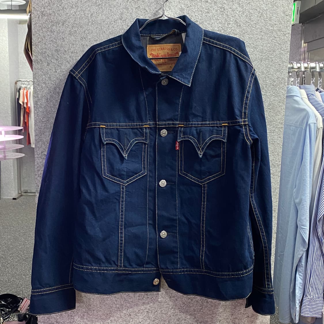 리바이스 투포켓 타입 원 데님자켓 B3293 상품이미지2