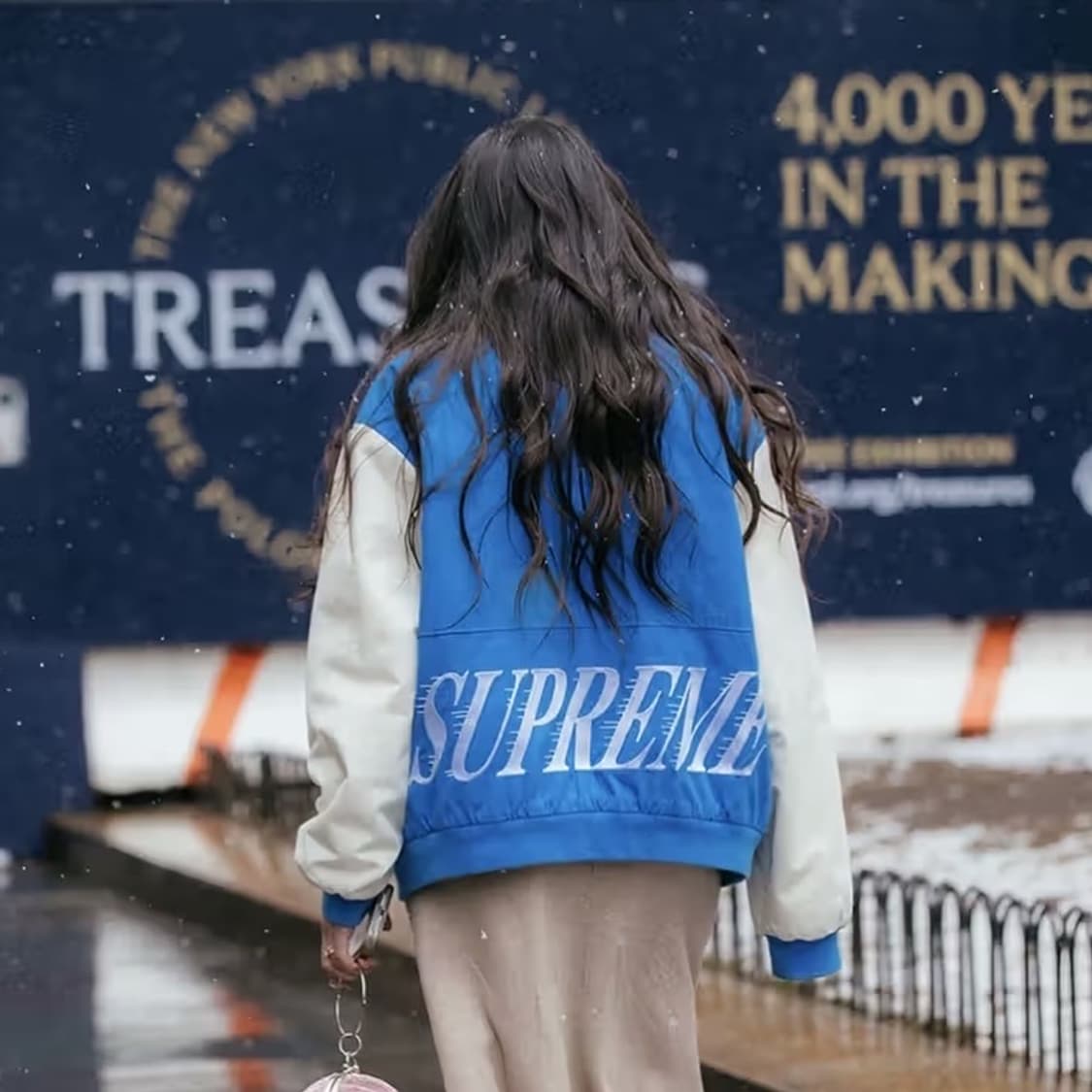 슈프림 20ss 트윌 바시티 자켓 상품이미지1