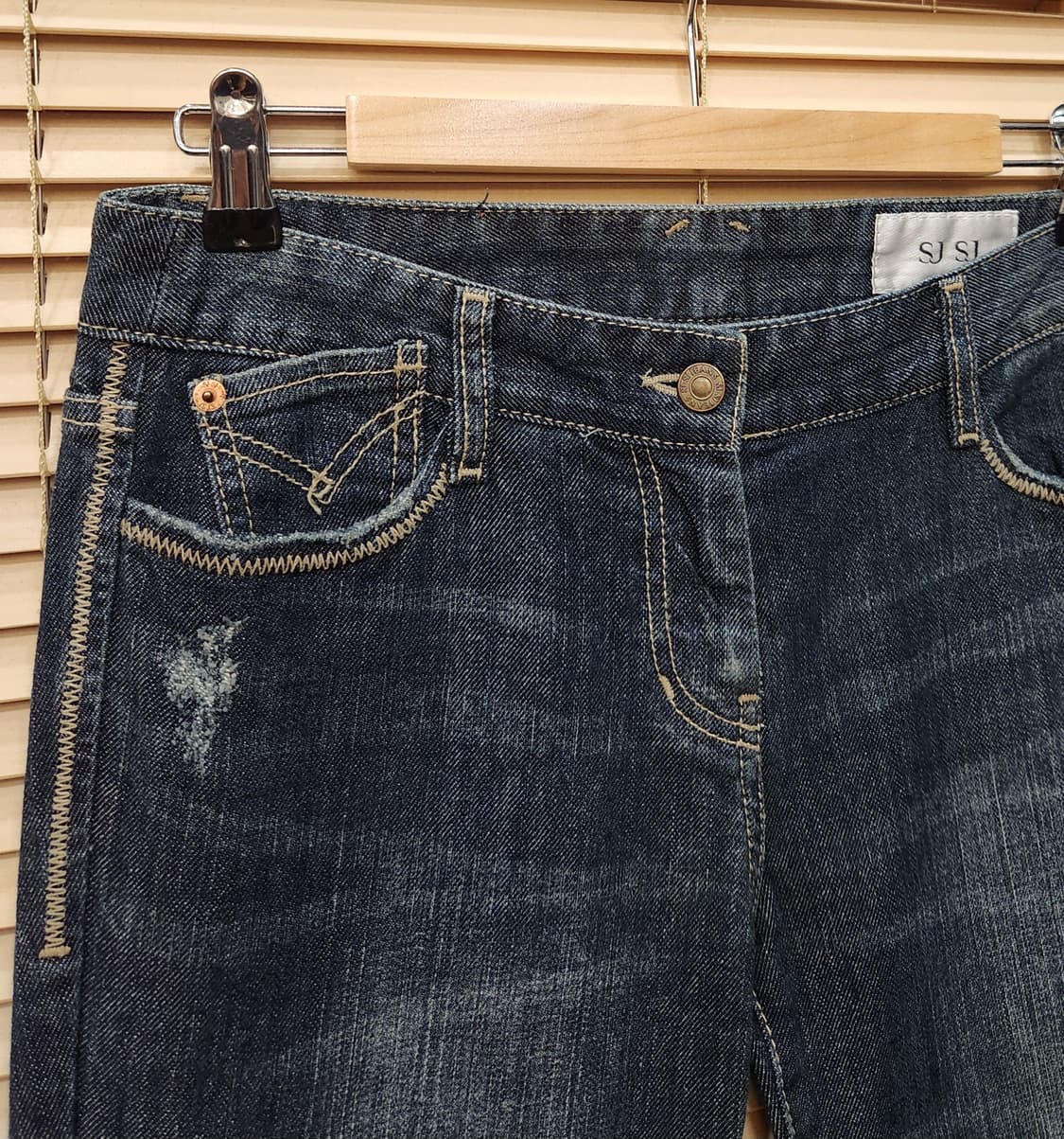 한섬SJSJ 다크워싱 부츠컷청바지29 상품이미지2