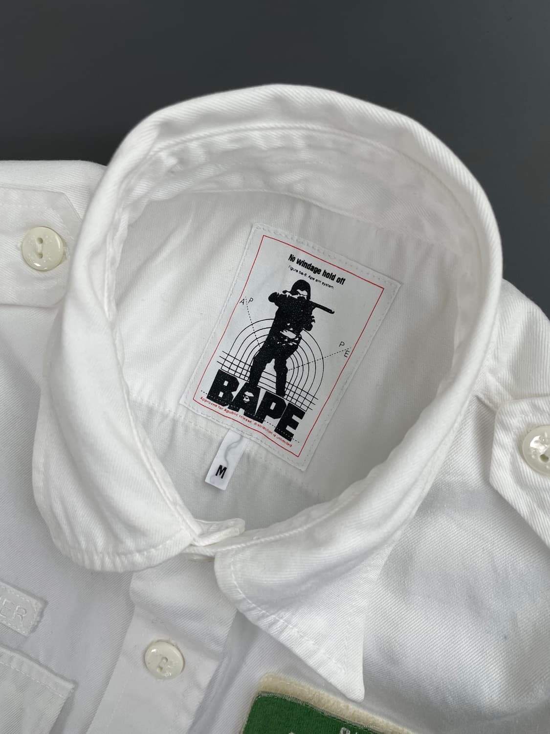[M] BAPE 베이프 여성 유틸리티 셔츠 상품이미지3