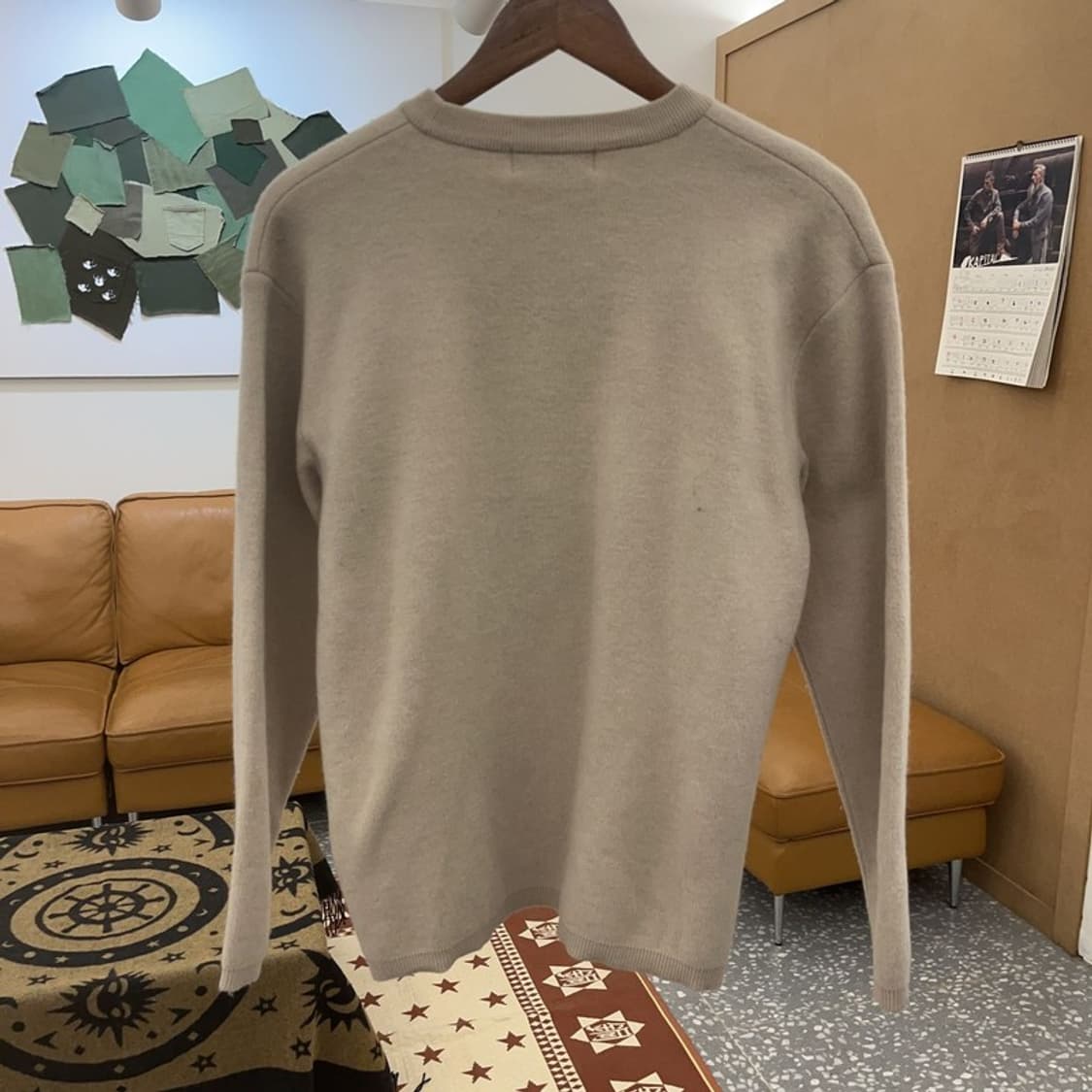 쿠어 빈티지 모던 캐주얼 베이직 니트 95 C08610 상품이미지4