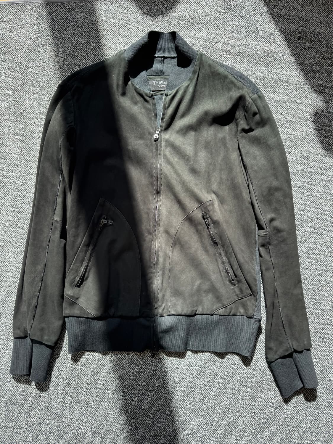 트랜짓 양가죽 봄버 상품이미지1