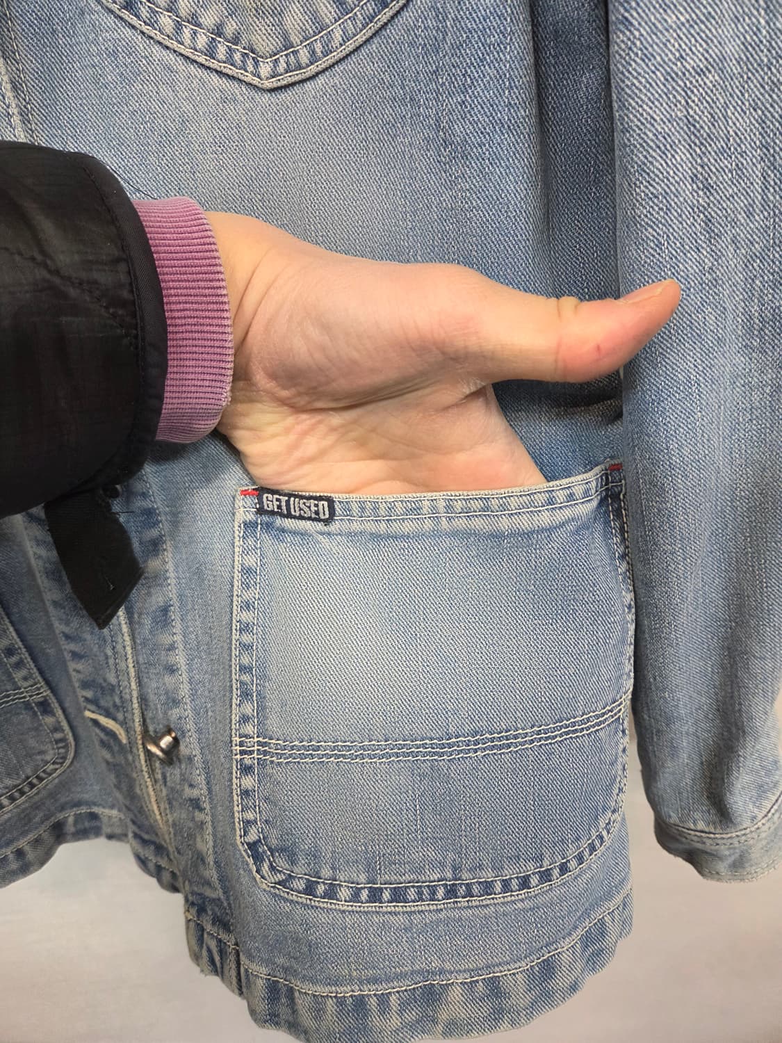 겟유즈드 빈티지 올드스쿨 데님자켓 95 상품이미지9