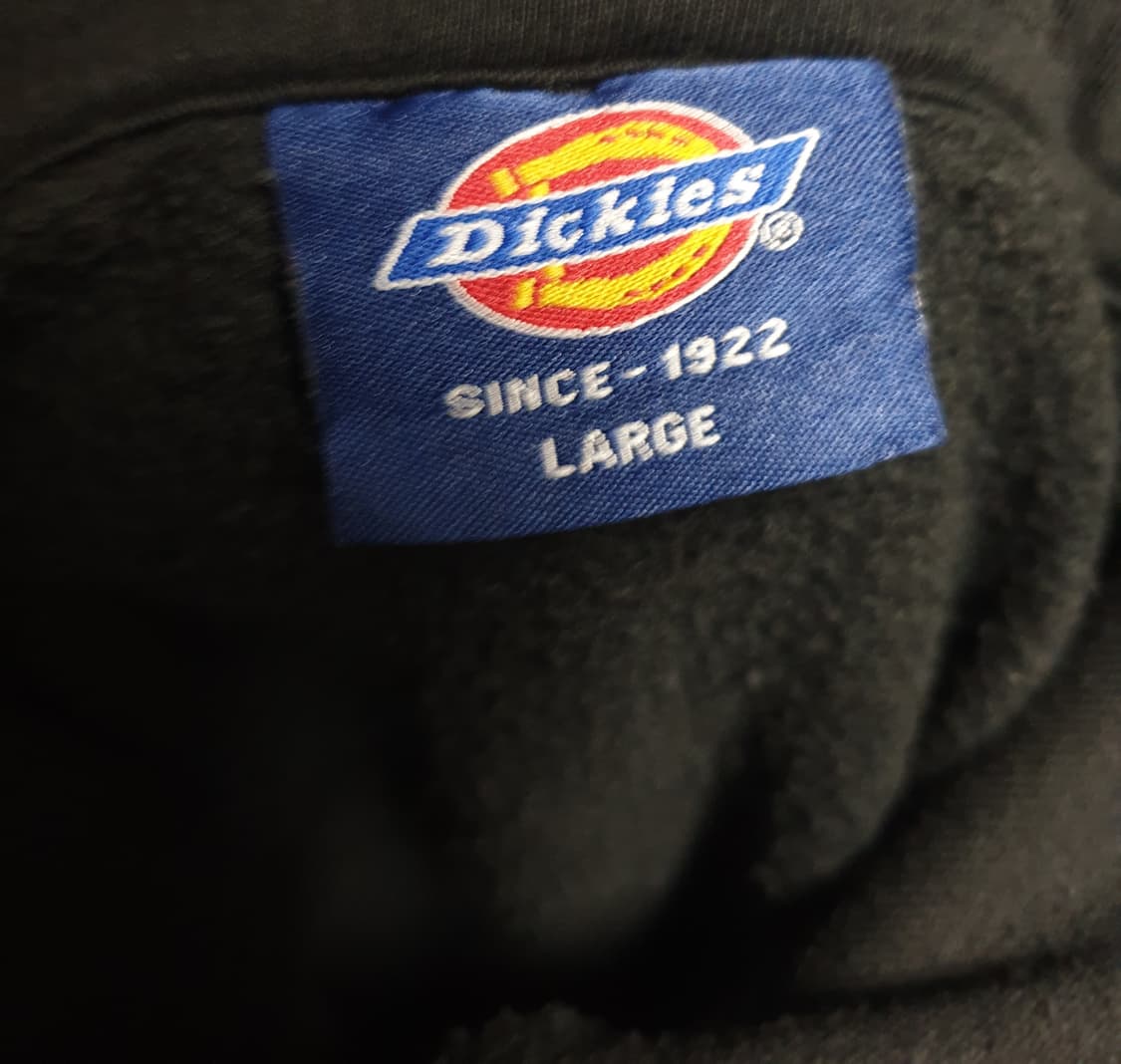 디키즈 SINCE 1922 기모 후드티 블랙 (L) 상품이미지3