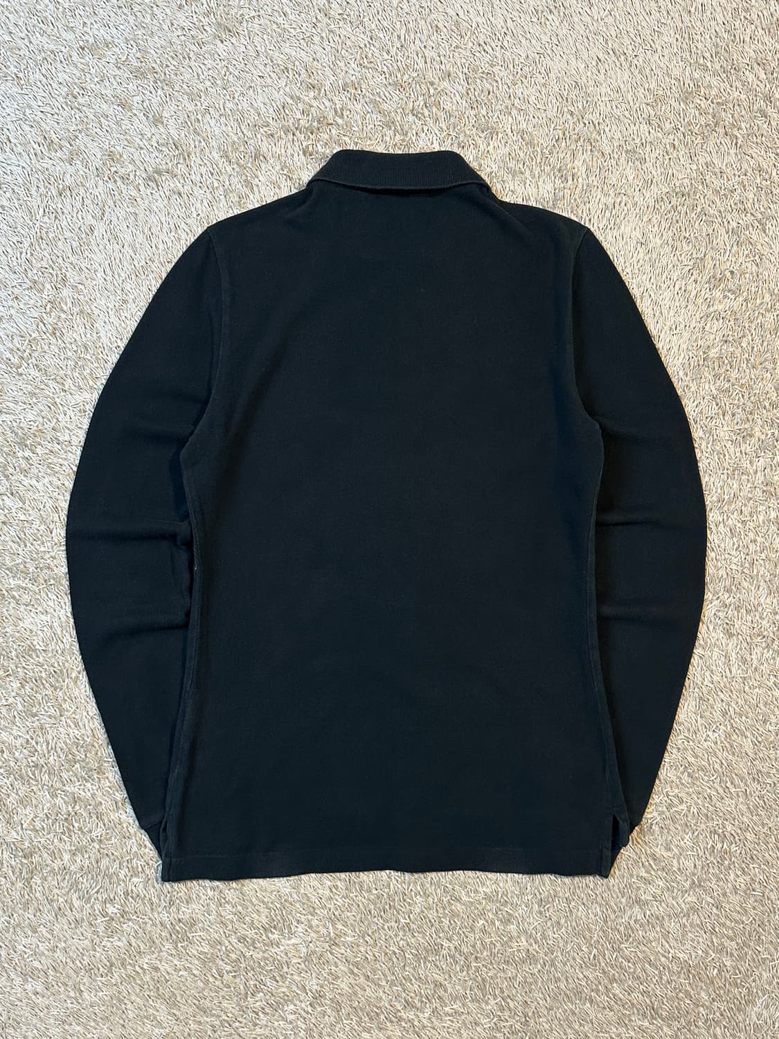 폴로 랄프로렌 빅포니 로고 바이올렛 PK 긴팔 카라티 블랙 상품이미지3