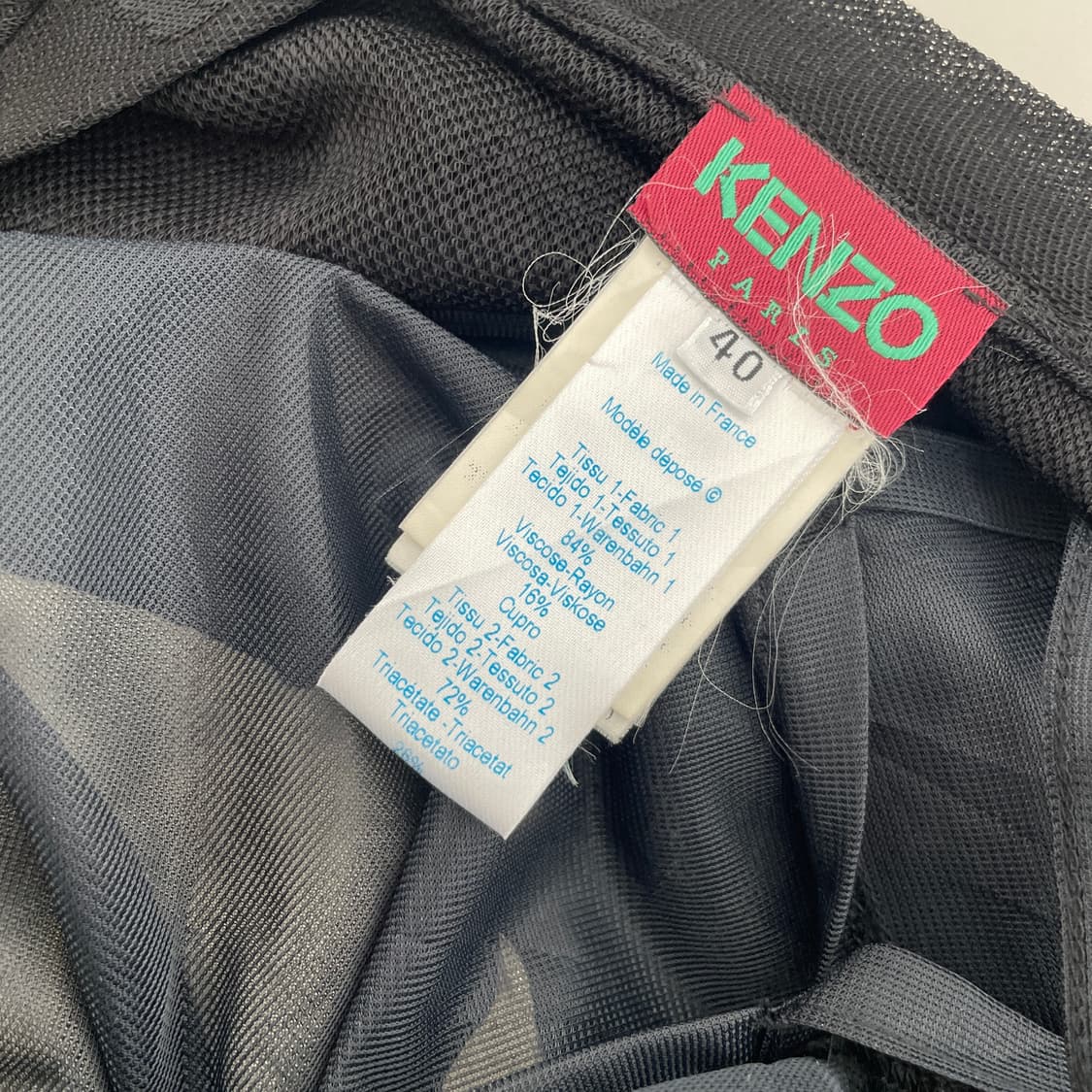 겐조 메시 랩 아일렛 레이어드 드레스 원피스 상품이미지10