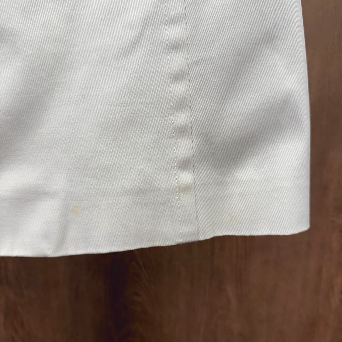 구찌 버튼 A라인 미니 스커트 웹 스트라이프 디테일 아이보리 상품이미지10