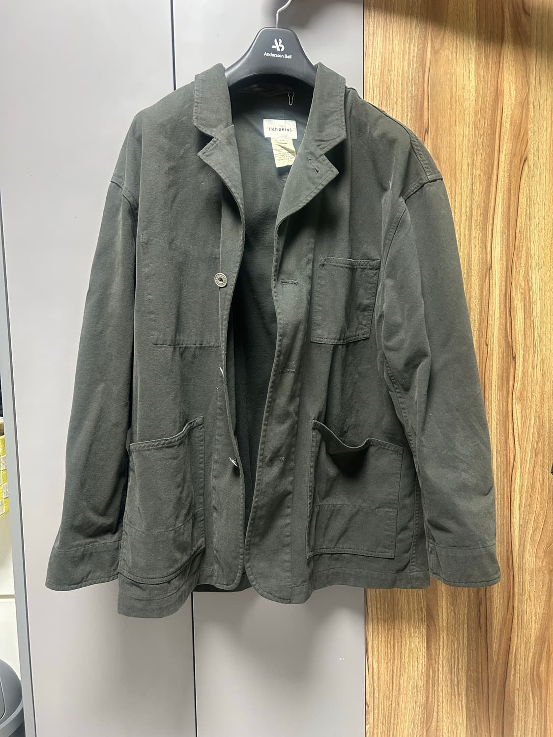 카키스 블레이저 자켓 상품이미지3