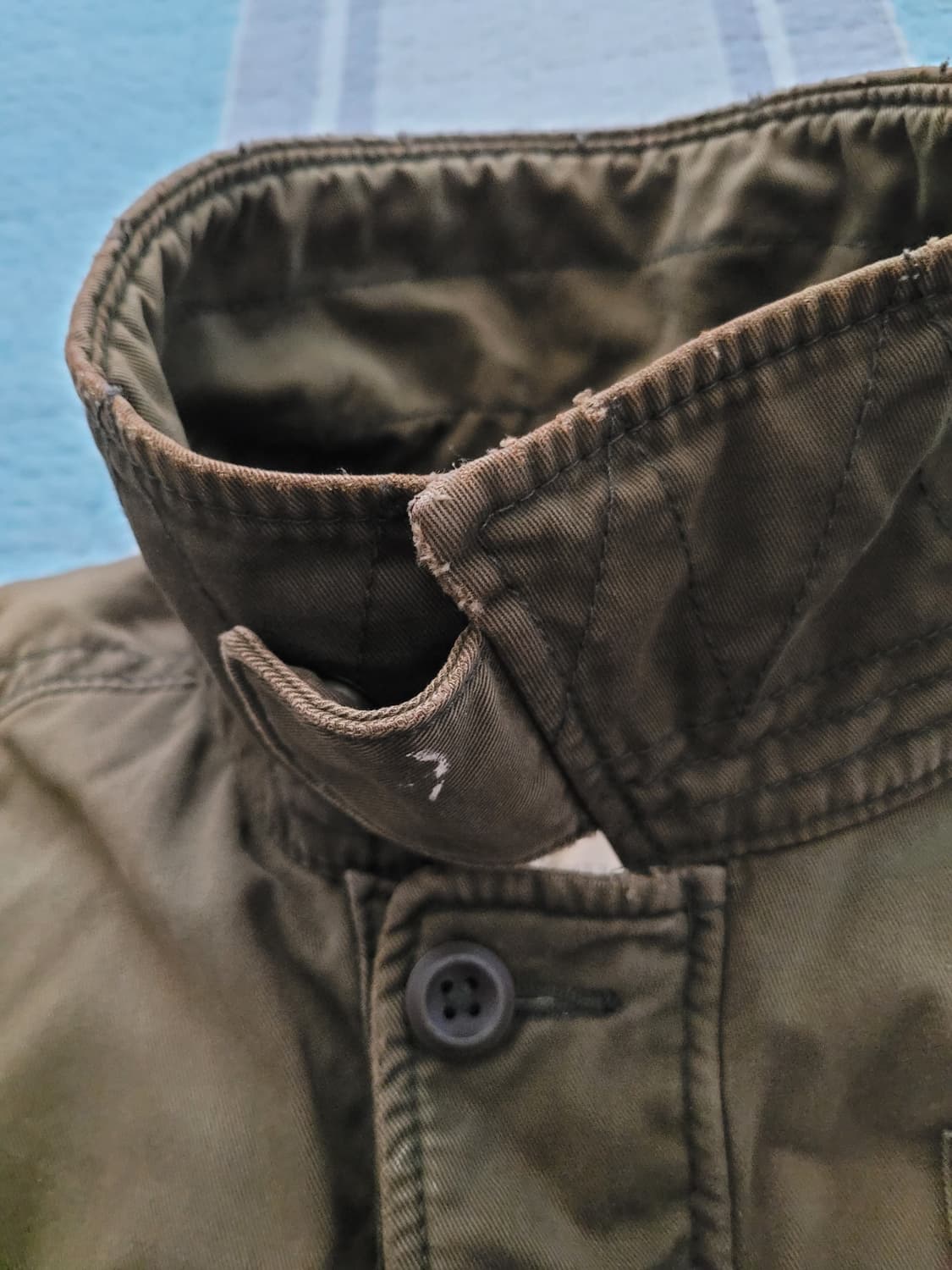 아베크롬비 홀리스터 울프죠 밀리터리 야상자켓 M 105사이즈 상품이미지3