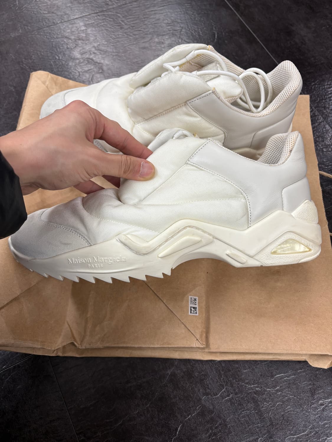(45) 메종 마르지엘라 푸퍼 로우탑 스니커즈 상품이미지7