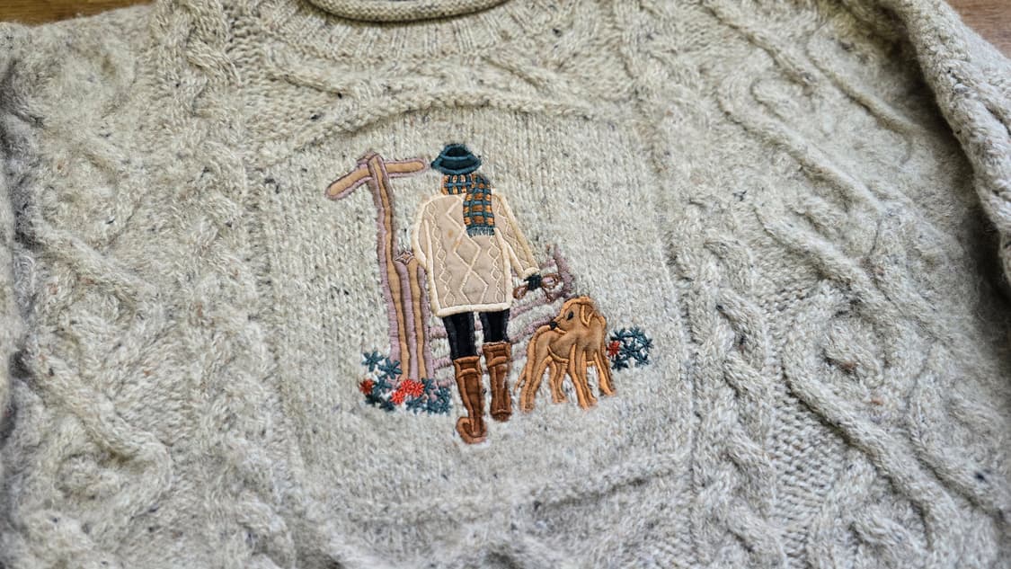 ACORN 빈티지 WOOL 니트 상품이미지2