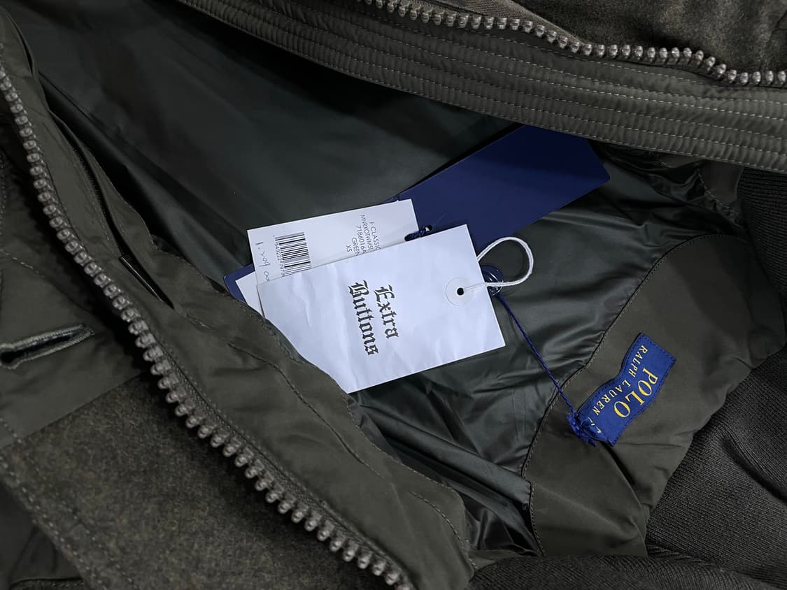 폴로랄프로렌/카키 덕다운 헤비파카(95) 상품이미지4