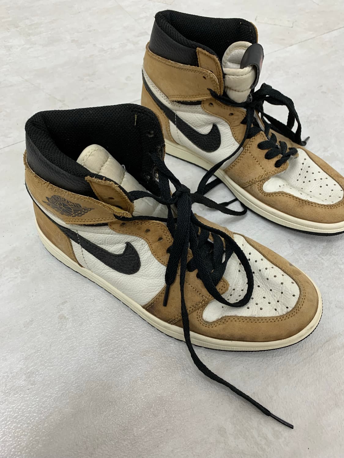 나이키 에어 조던 모카브라운 스웨이드재질 상품이미지3