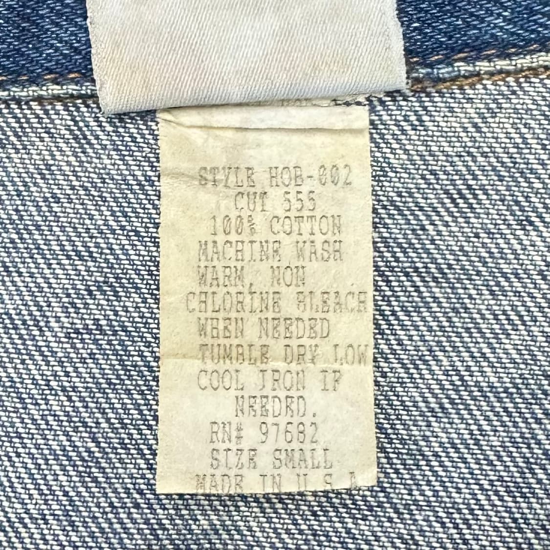 House of blues heart denim jacket 상품이미지7