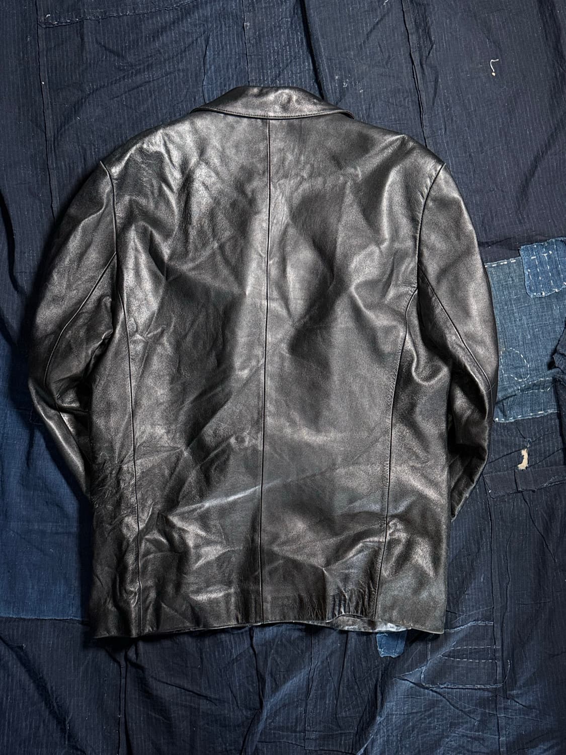 90-00‘s 에크라제 양가죽 블레이저 자켓 105 상품이미지6