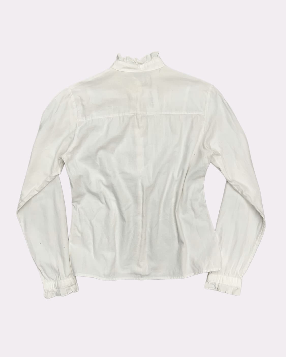 frill collar tuxedo blouse 상품이미지4