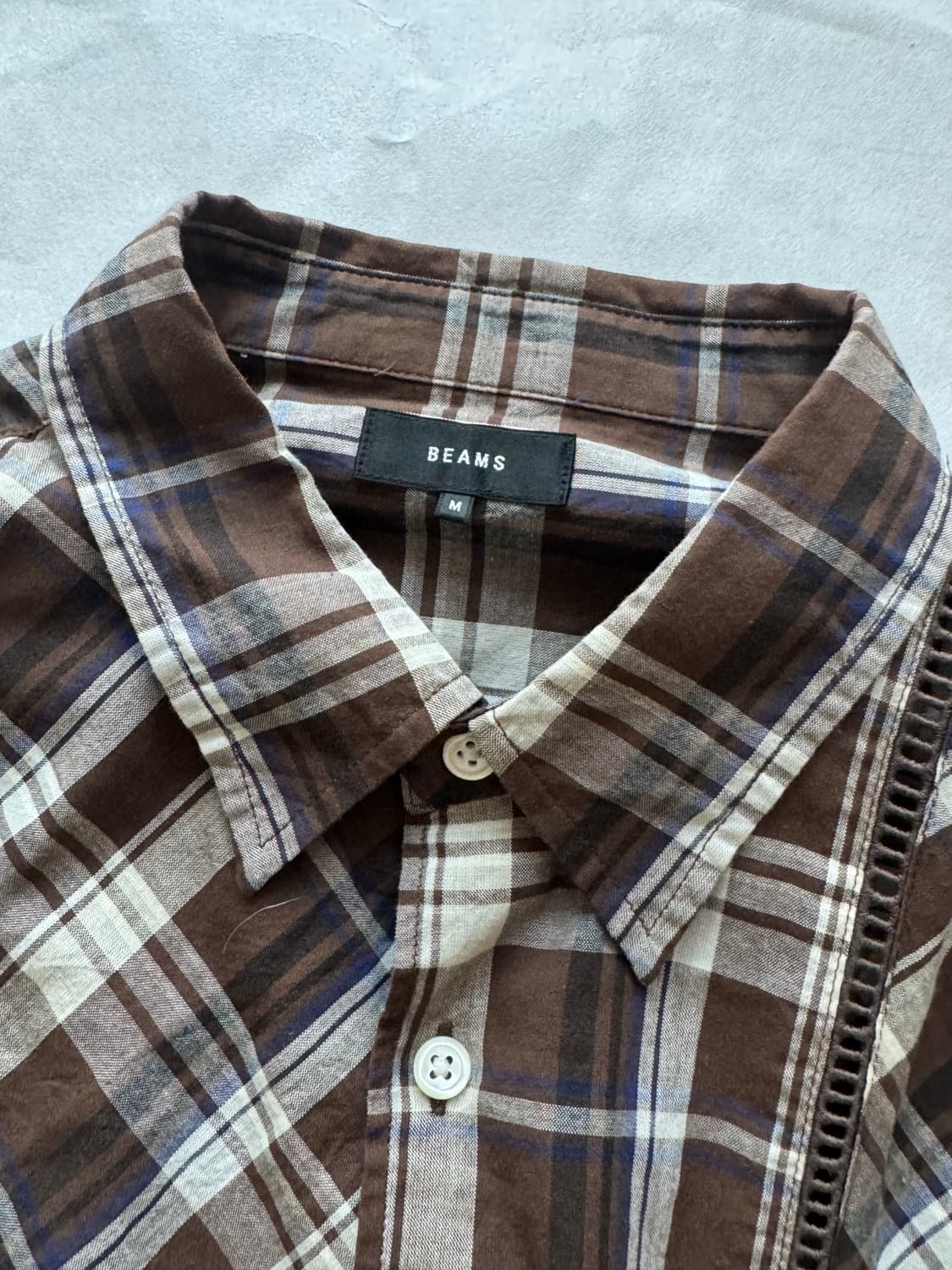 Beams switching shirt 상품이미지2