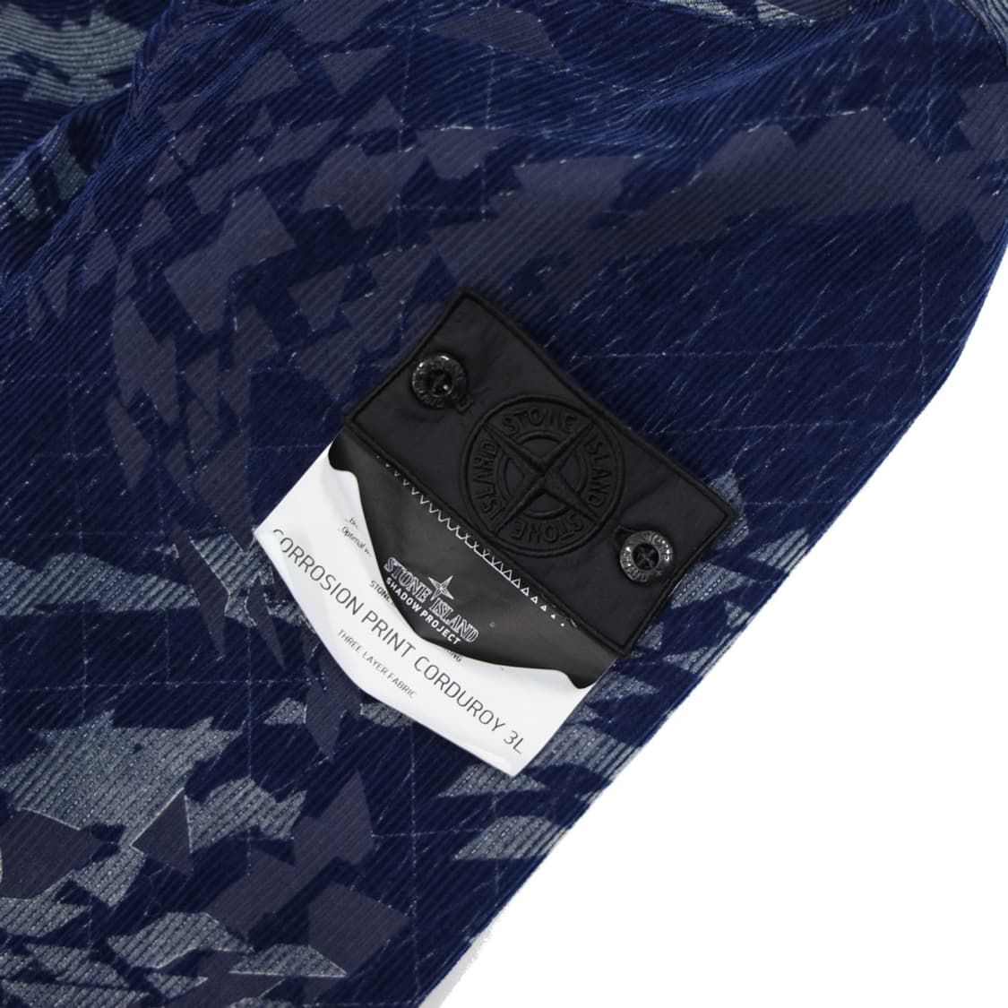 스톤아일랜드 7319402I4 쉐도우 프로젝트 프린트 코듀로이 후드 자켓 상품이미지3