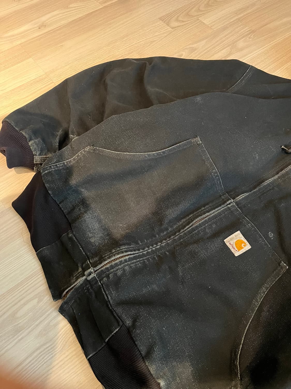 칼하트 덕 액티브 자켓 블랙 L 상품이미지3