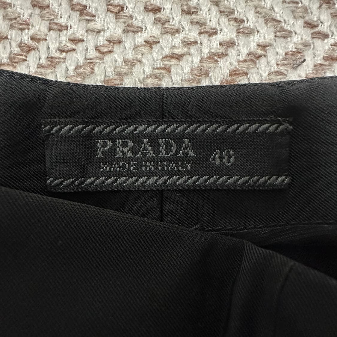 PRADA italy made women pants black 상품이미지3