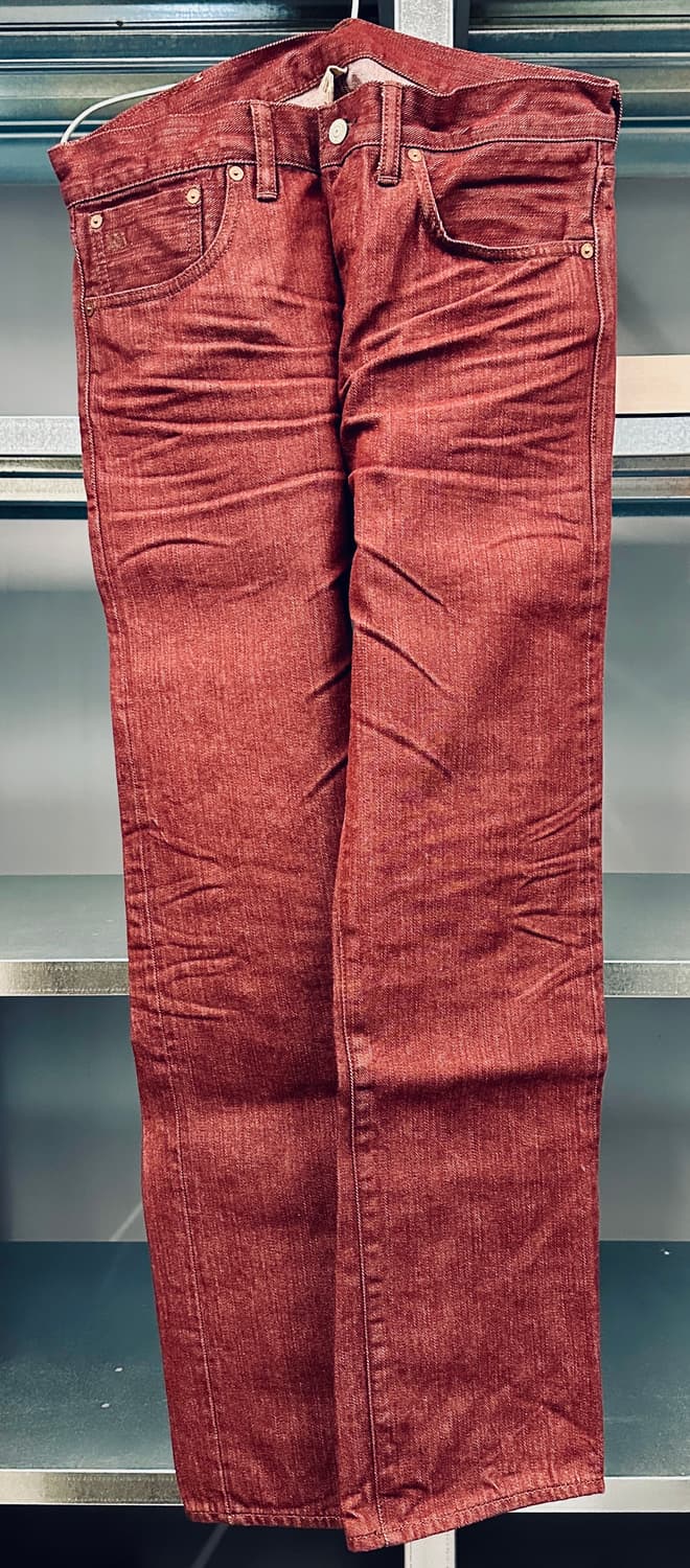 RRL 더블알엘 슬림핏 셀비지 데님 32-30 신품급 올드 모델 상품이미지2