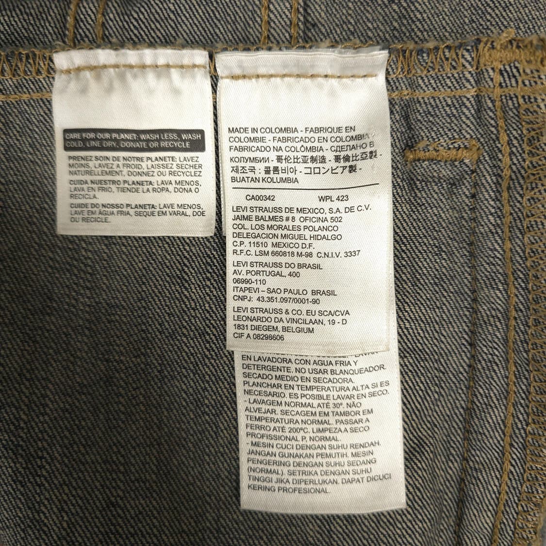 리바이스 Levis 트러커 데님 자켓 S 상품이미지8
