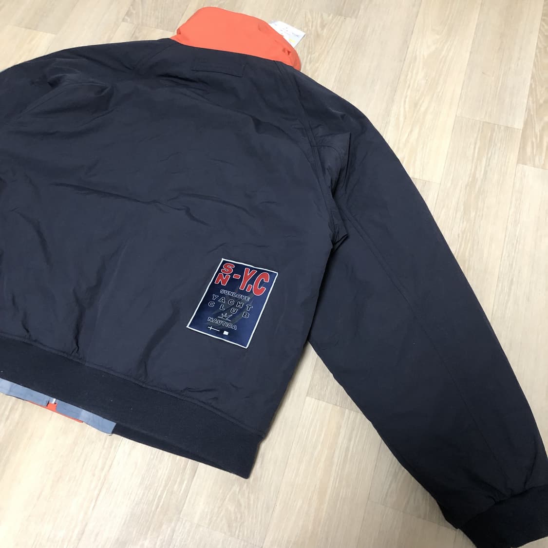 (XL) 새상품 노티카 x 선러브 리버시블 3M 신슐레이트 자켓 네이비 상품이미지10