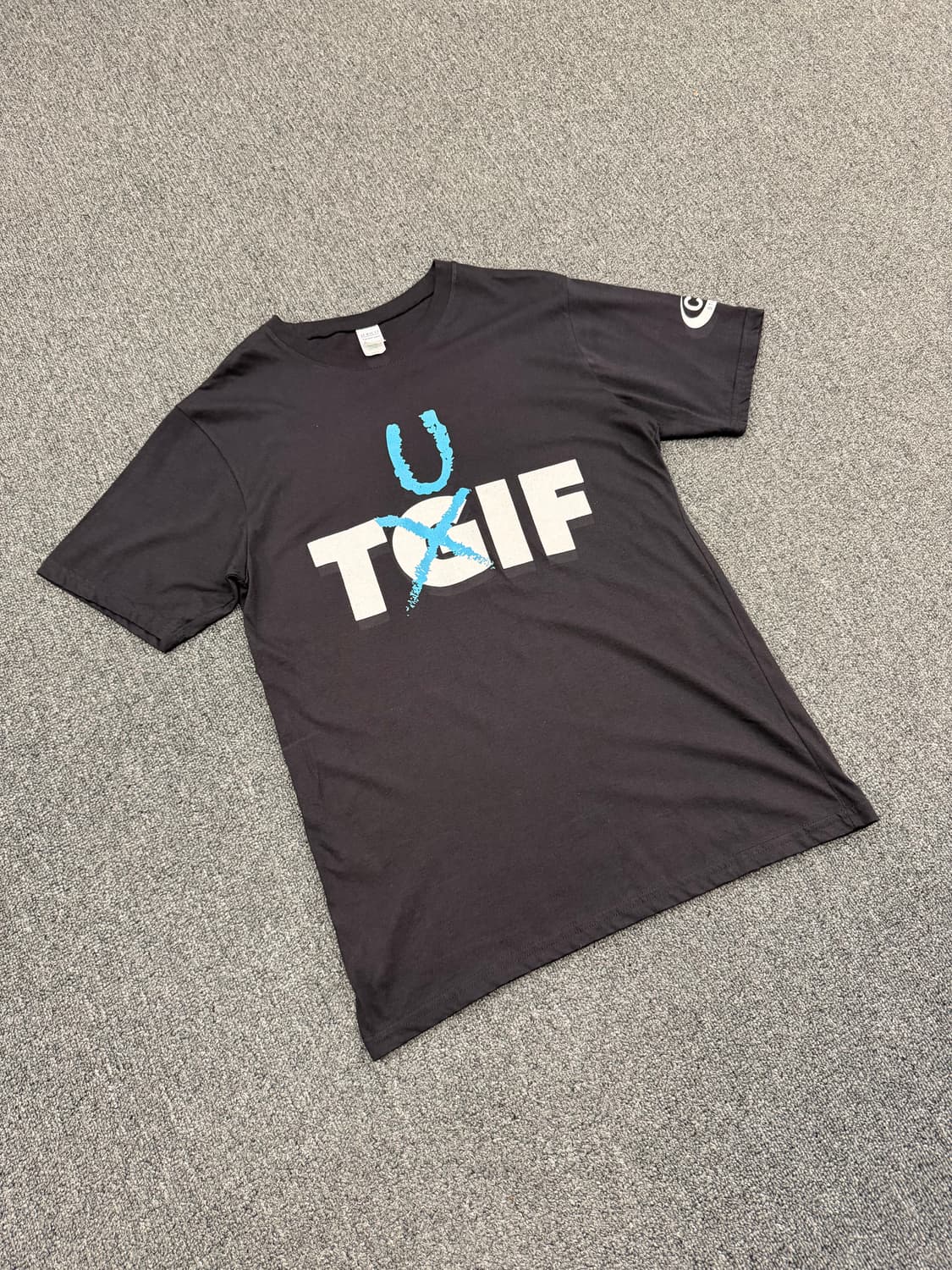 M) JERICO 빈티지 프린팅 코튼 반팔 티셔츠 상품이미지1