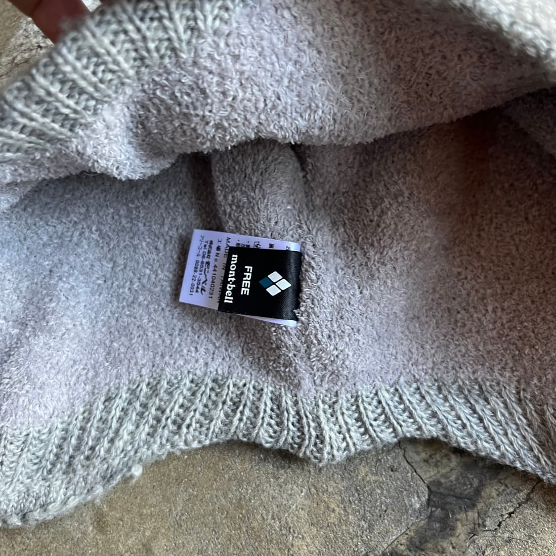 몽벨 이어캡 니트 비니 상품이미지3