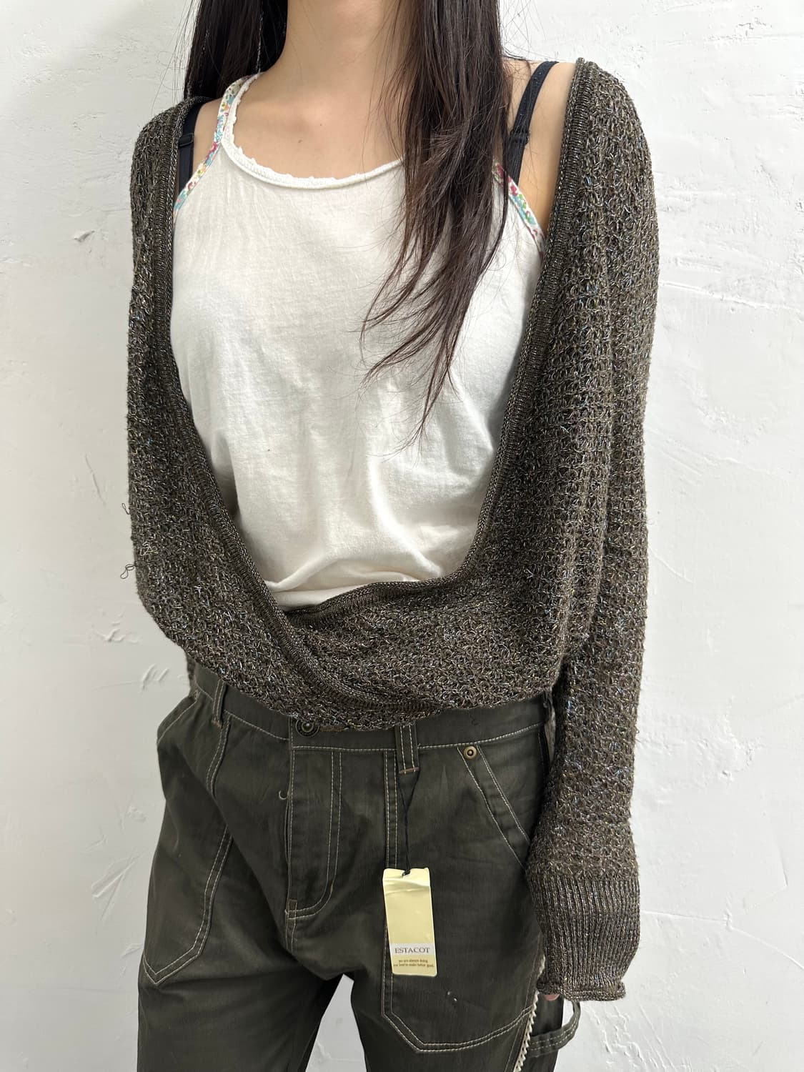 asknowas wrap net knit 상품이미지3