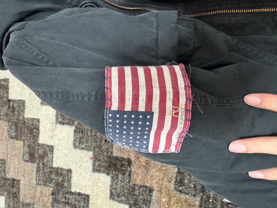 데님앤서플라이 구스 패딩 파카 L rrl 폴로  상품이미지3