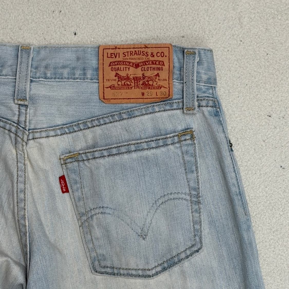 LEVI'S 527 로우 부츠컷 데님 팬츠 29X30 상품이미지7