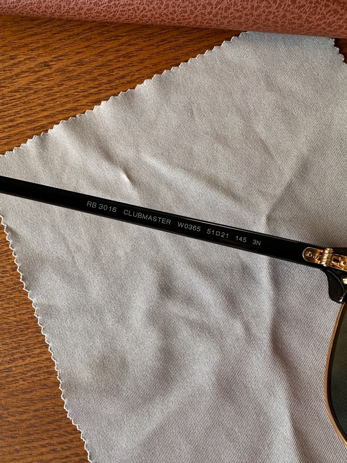 [51] 레이밴 클럽마스터 블랙 상품이미지3