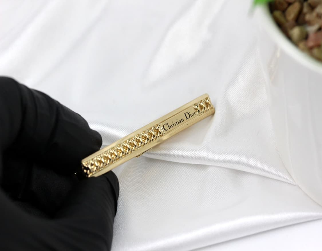 디올 A+등급 5.5cm 체인 남자 명품 넥타이핀 커프스 세트 상품이미지7