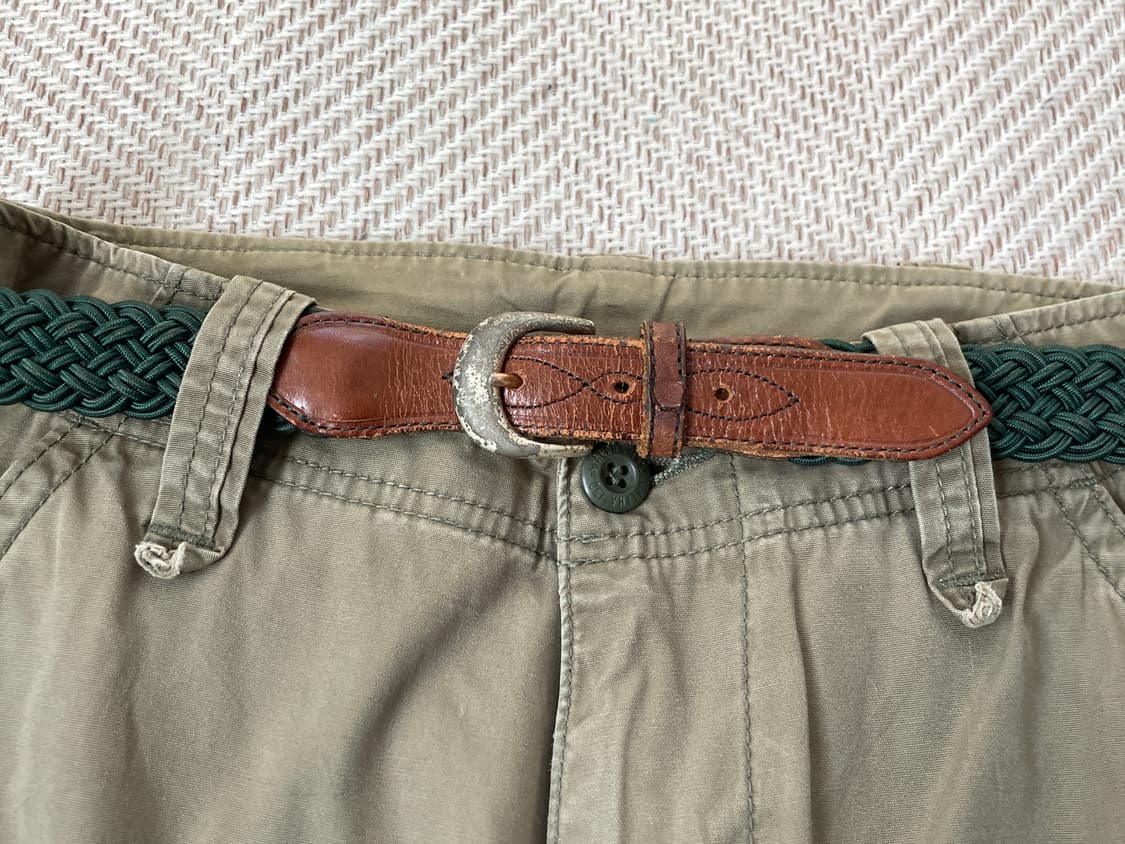 빈티지 위빙 웨스턴 네이티브 벨트 J03632 상품이미지1