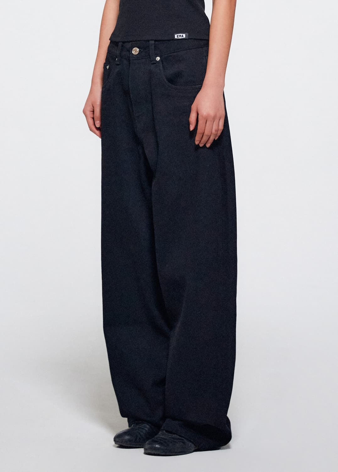 새상품택O) ERA era 와이드 데님 팬츠 청바지 제니 상품이미지4