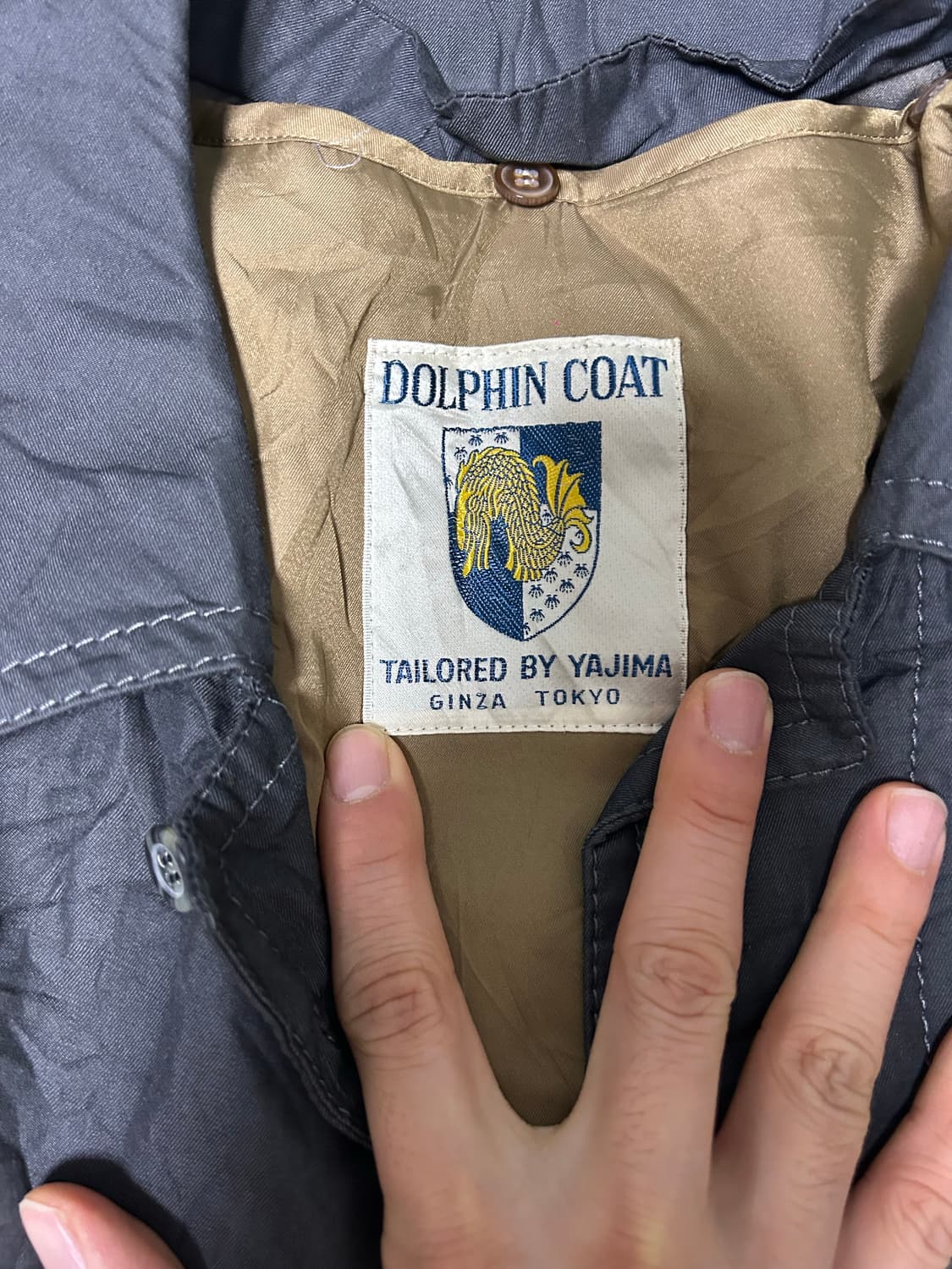 일제 긴자 트랜치코트 내피 포함 사이즈 105 상품이미지3