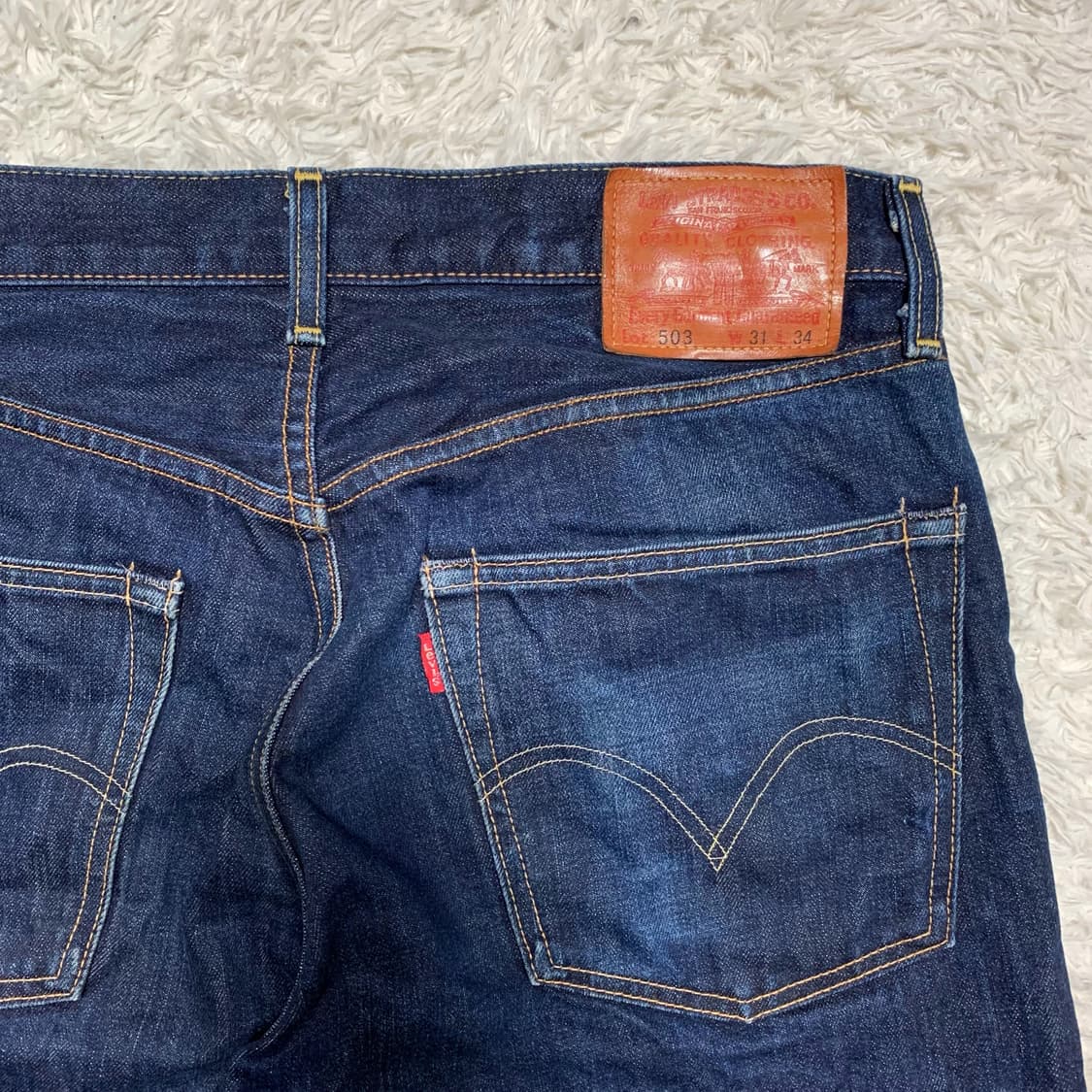 [33] 리바이스 503 셀비지 데님팬츠 Made In Japan 상품이미지1
