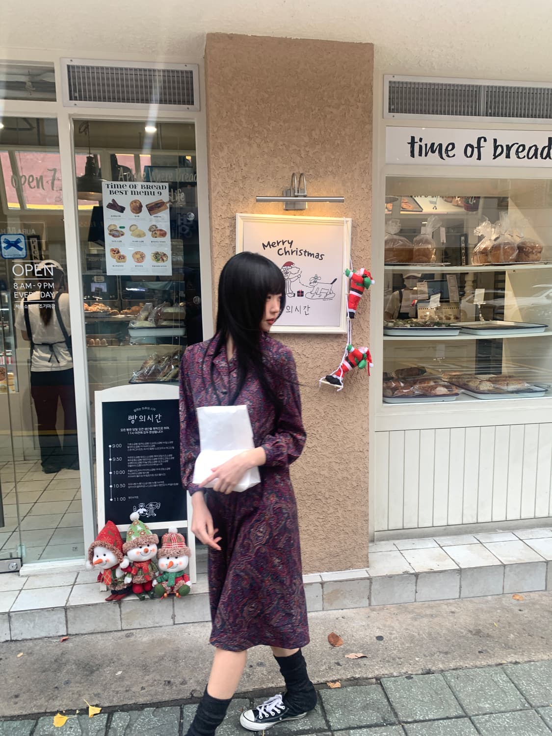 Oriental Collar Shirts Dress 상품이미지8