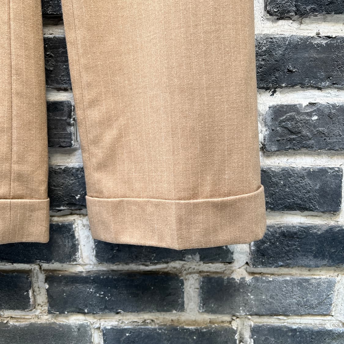 버버리 런던 로우 라이즈 울 팬츠 상품이미지4