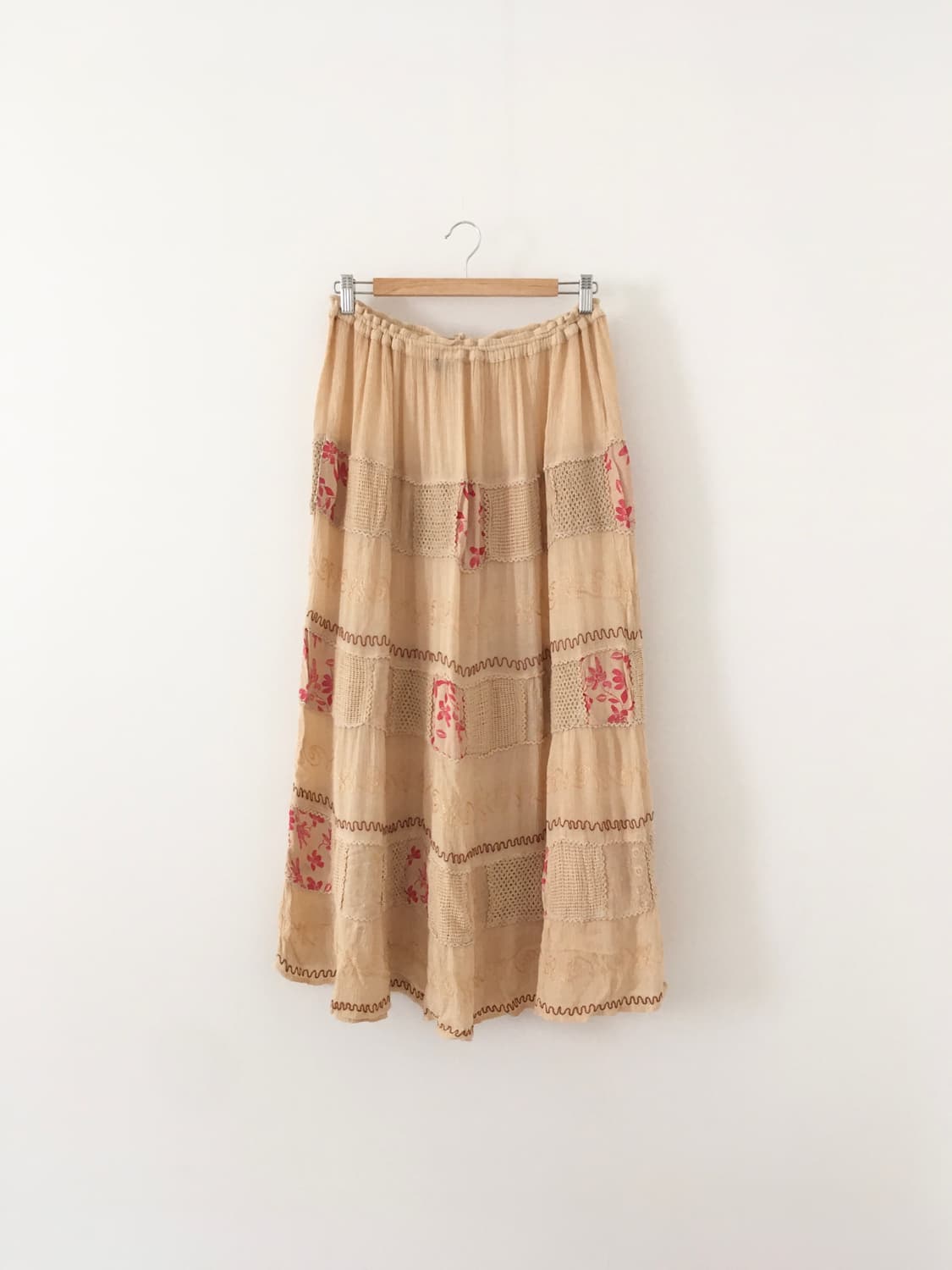 RAZZA patch long skirt 상품이미지7