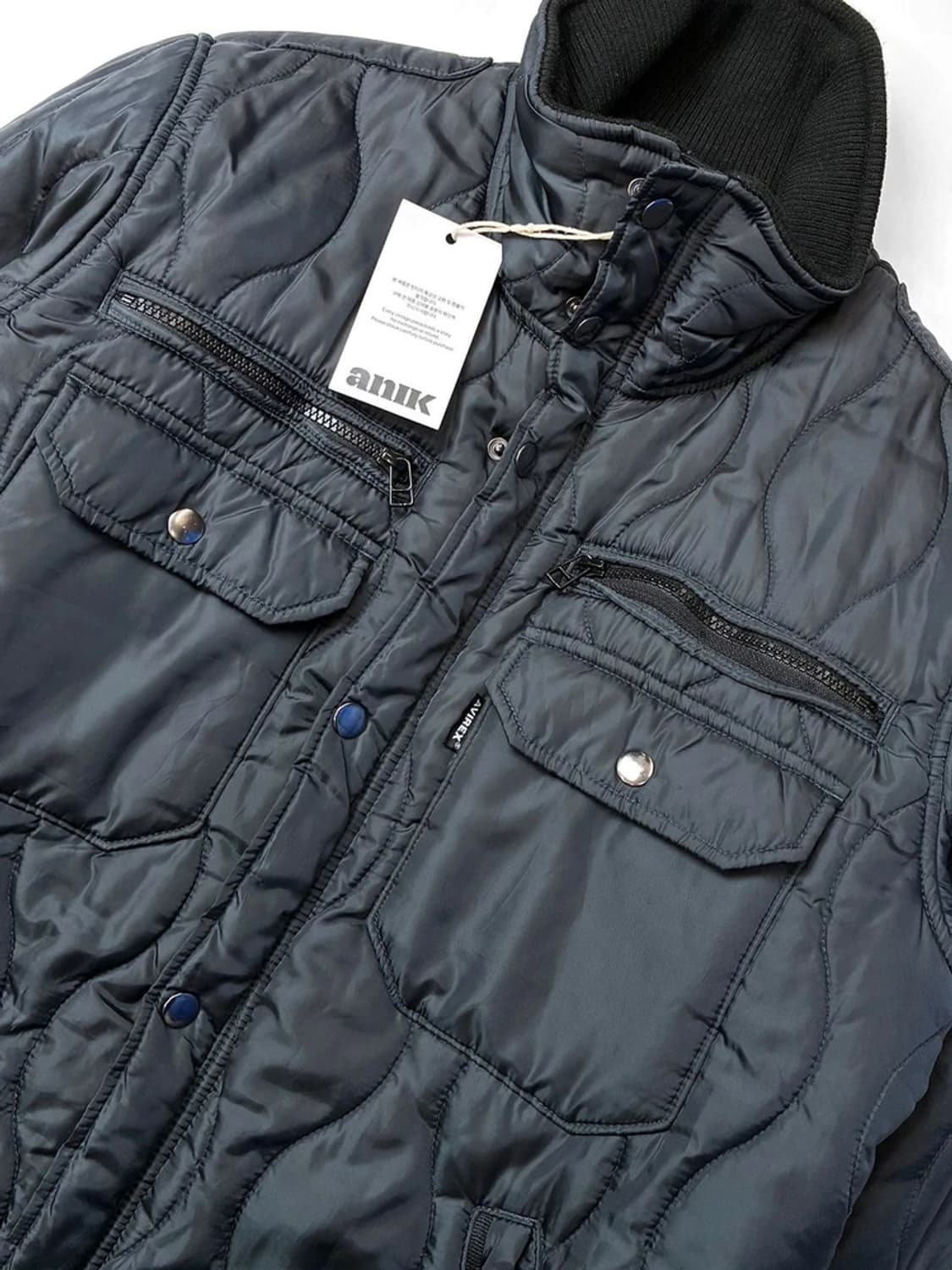 아비렉스 USA 유선형 퀼팅 자켓 PN5518    상품이미지3