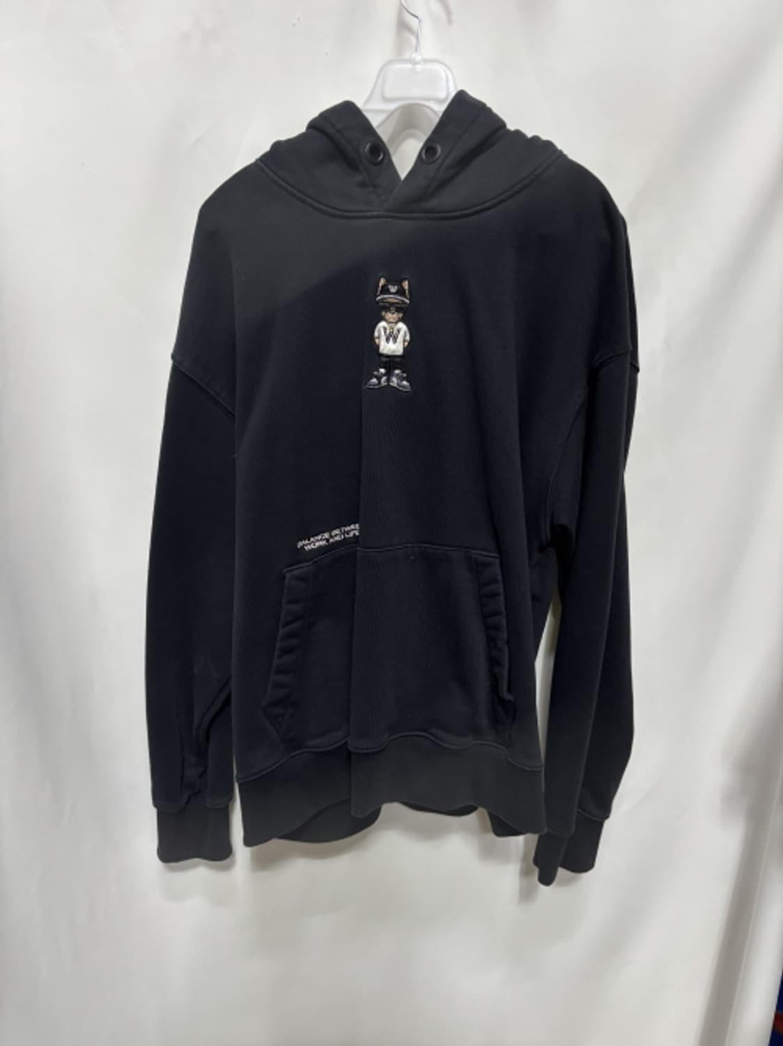 라이프워크(Lifework)힙독 자수 후드 티셔츠 L 상품이미지1