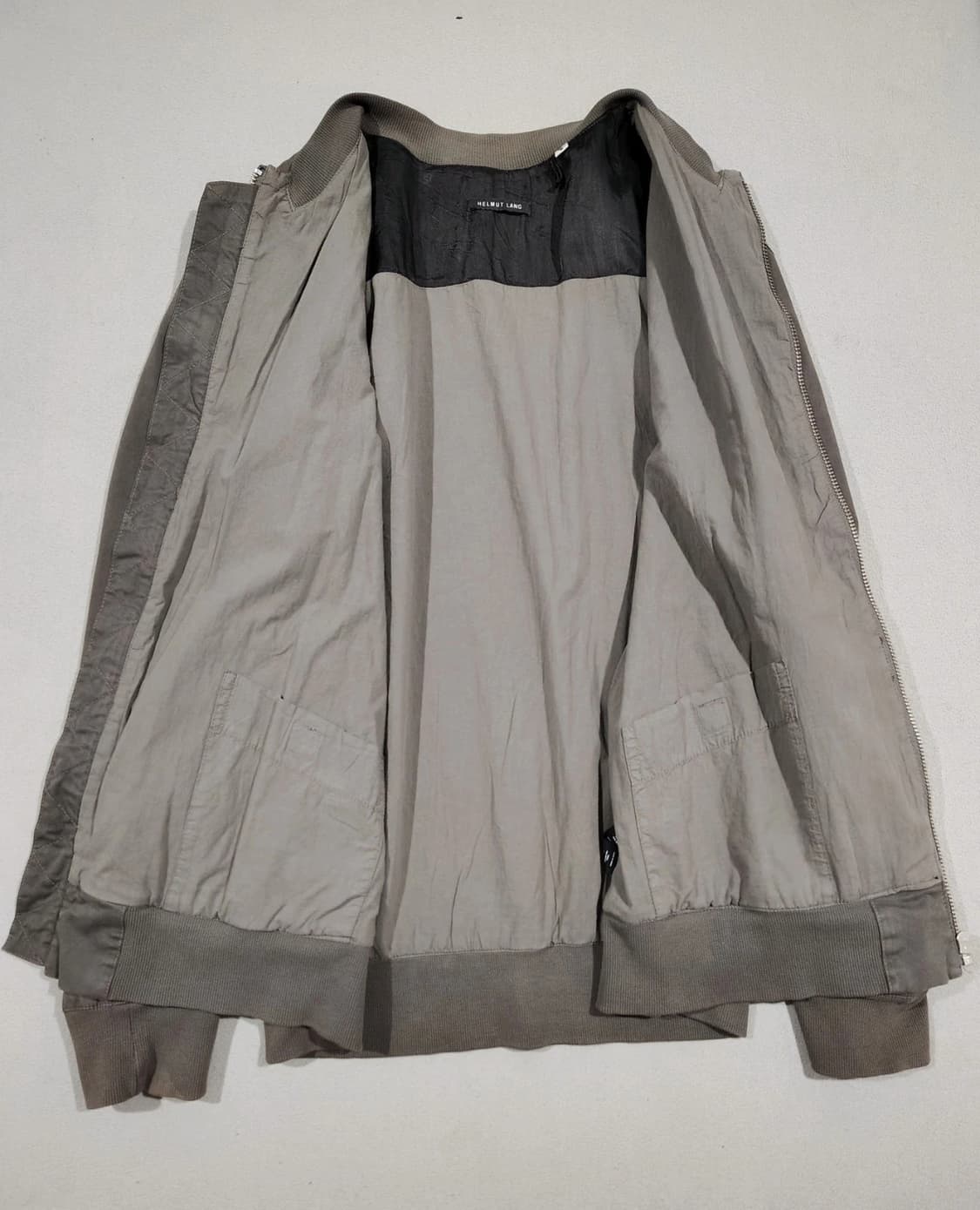 헬무트 랭 트윌 봄버 재킷 상품이미지7