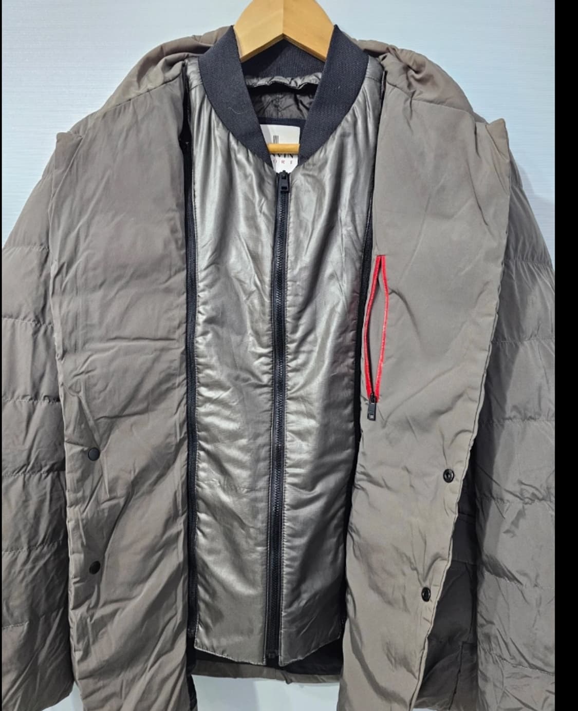 랑방 LANVIN 남성 구스다운 패딩 100 상품이미지4