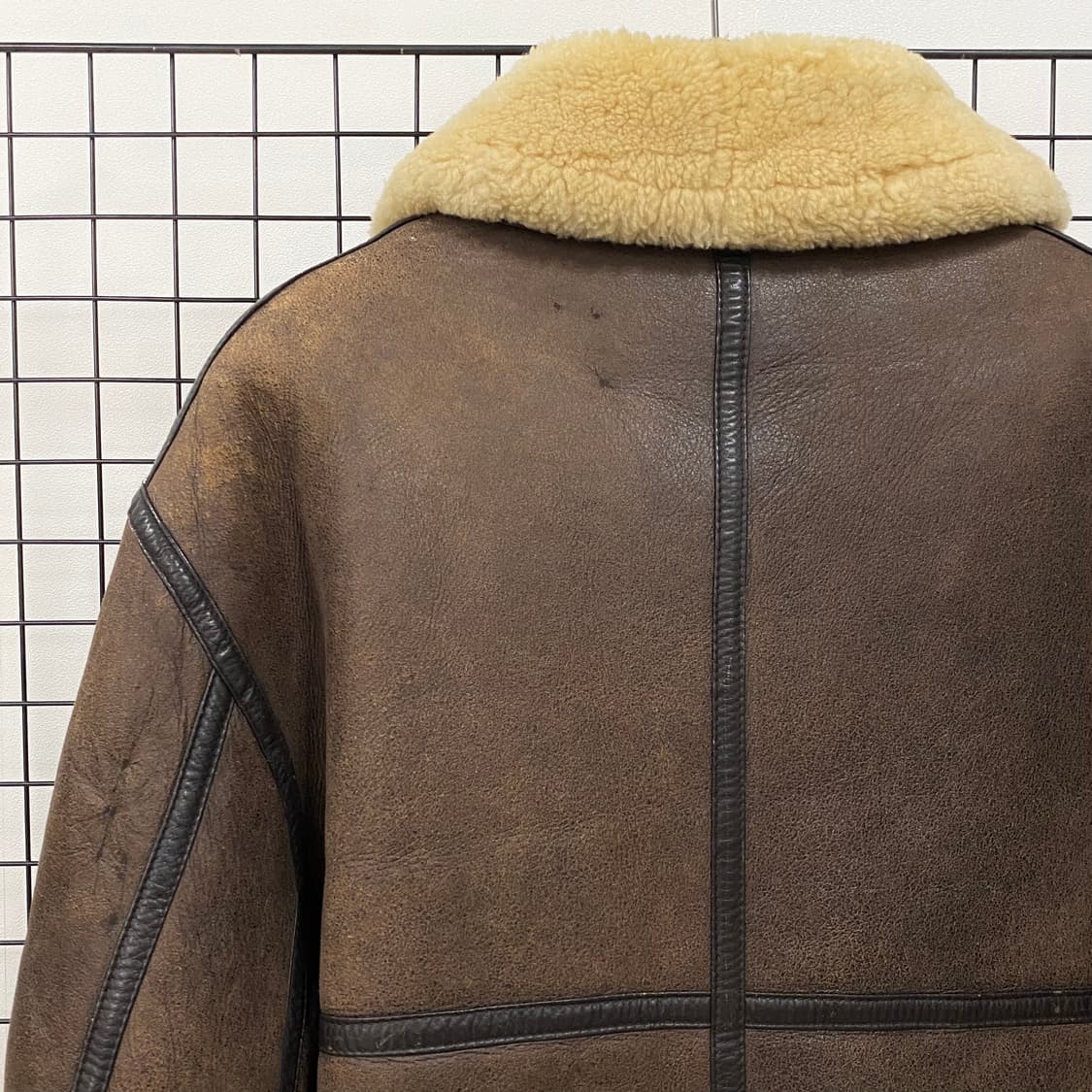 Italy 빈티지 B-3 양가죽 양털 무스탕 상품이미지8
