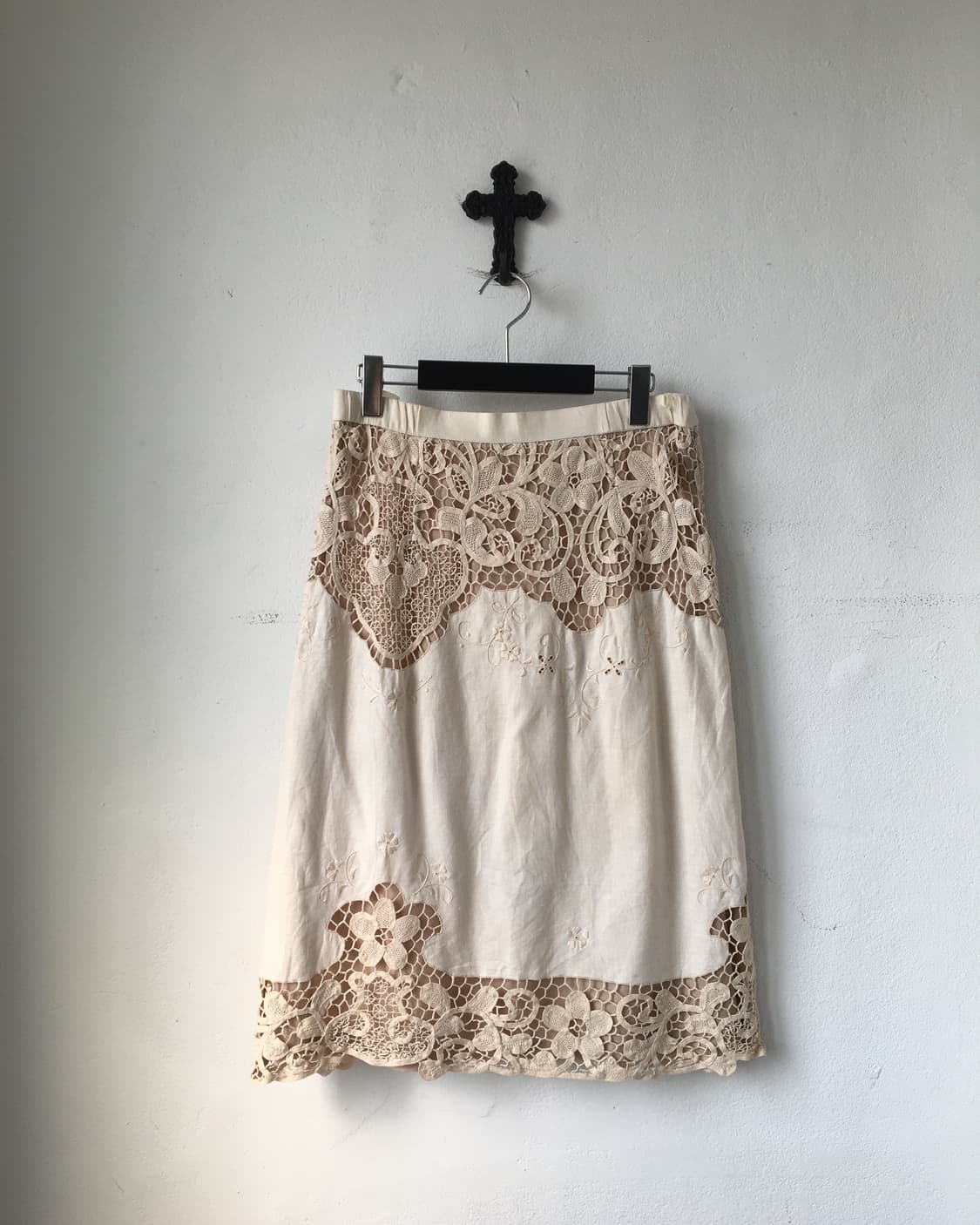 Filet layered skirt 상품이미지1