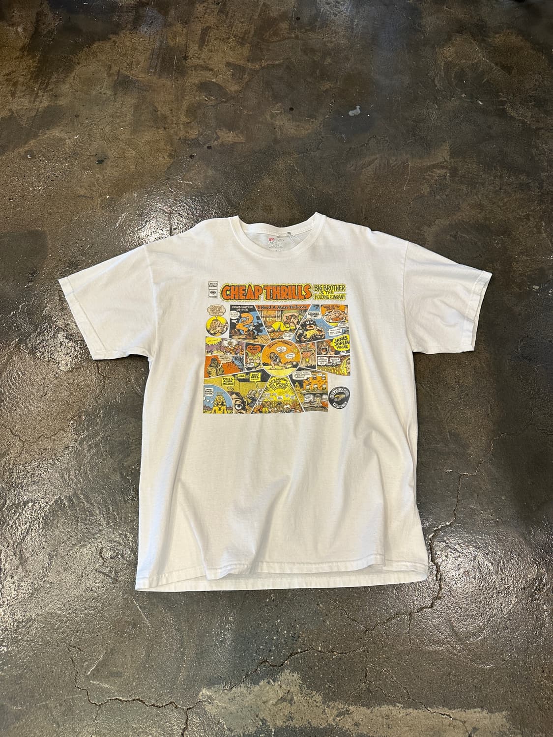 00s Hanes Cheap Thrills 빈티지 반팔티 L 상품이미지1